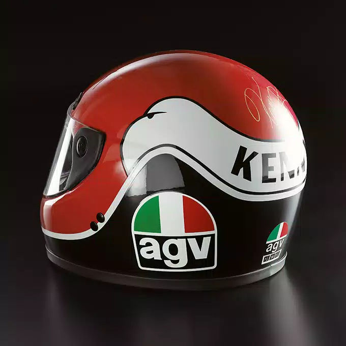 AGV vô địch hạng 500cc cùng Kenny Roberts