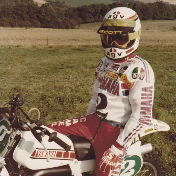 AGV cùng Gaston Rahier tham dự giải đua Paris-Dakar