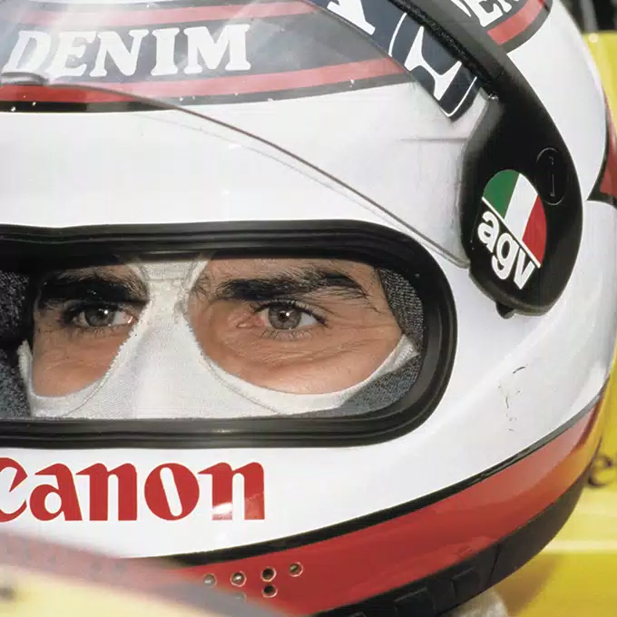 AGV vô địch Fomula 1 cùng Nelson Piquet