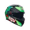 K3 - DOT(E2206) - KAMALEON BLACK/ RED/ GREEN